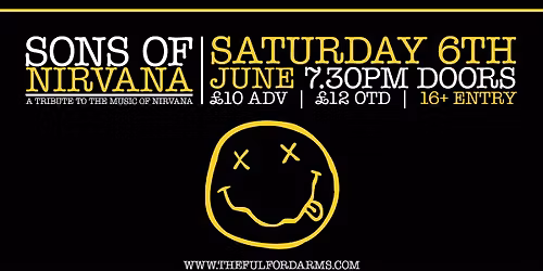 Sons of Nirvana | The Fulford Arms, York