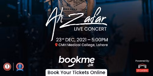 Ali Zafar at Paramount Fine Foods Centre
