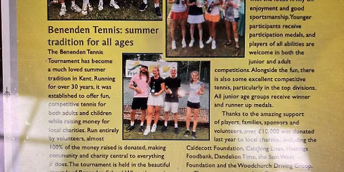 Benenden Tennis Tournament 