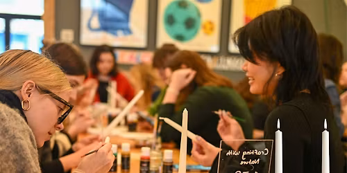 PRESTON Candle Painting- Nature and Christmas Themed