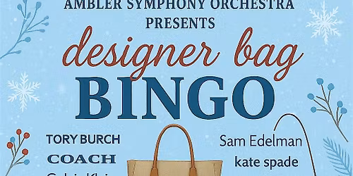 ASO presents Designer Bag Bingo