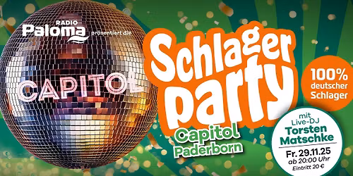 RADIO PALOMA PRES. SCHLAGER PARTY IM CAPITOL