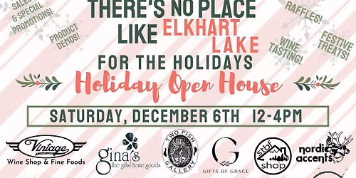 Elkhart Lake Retail Annual Holiday Open House