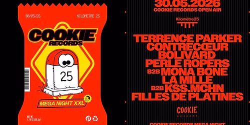Cookie Open Air : Terrence Parker + Contrecoeur + Bolivard