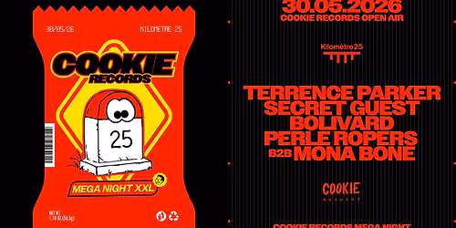 Cookie Open Air : Terrence Parker + Secret Guest + Bolivard