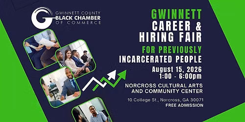 Gwinnett Career & Hiring Fair for Previously Incarcerated People
