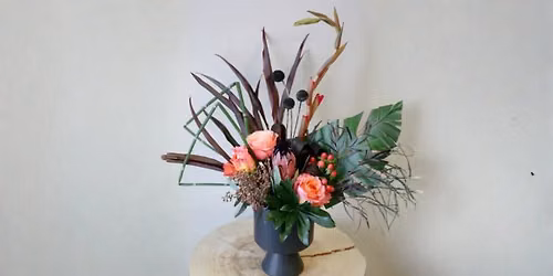 Fall Floral Vase Arranging