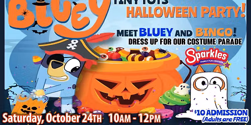 Tiny Tots Costume Party with Bluey & Bingo!