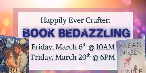 Happily Ever Crafter: Book Bedazzling