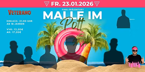 MALLE IM POTT | GLEIS 9 BOCHUM | FR. 23.01.2026