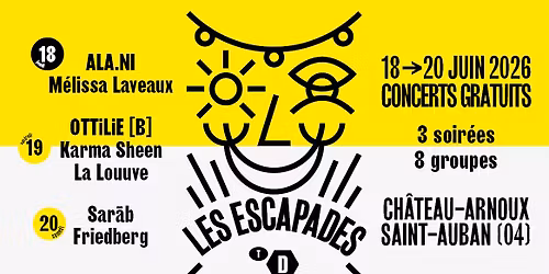 Les Escapades 16\u1d49 \u00e9dition