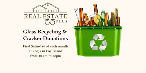 Glass Recycling and Cracker Donation