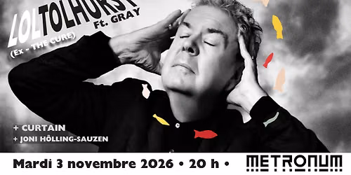 LOL TOLHURST (ex-The Cure) ft. GRAY + Guest @Warm up show SETMANA SANTA 2026