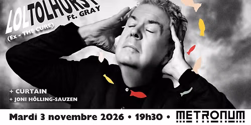 LOL TOLHURST (ex-The Cure) ft. GRAY + CURTAIN + JHS @Warm up#3 @SETMANA SANTA 2026