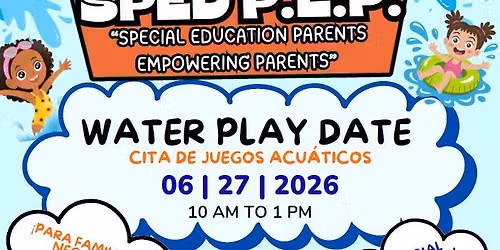 PLEASE RSVP - WATER PLAY DATE!