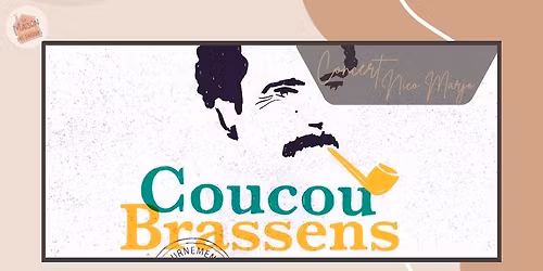 Concert de Nico Marjo "Coucou Brassens"