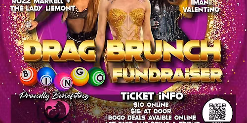 Drag Brunch Bingo Benefiting CJ Paws