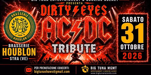 DIRTY EYES - AC\/DC TRIBUTE BAND live@BRASSERIE HOUBLON, Stra (VE)