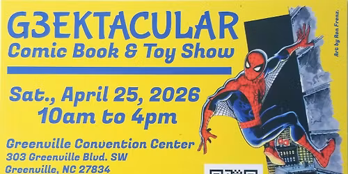 G3ektacular 2026 Comic Book & Toy Show