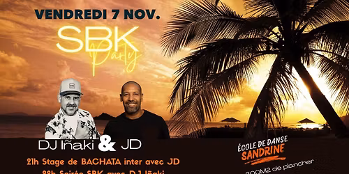 \ud83d\udd25 Stage de Bachata inter avec JD & SBK DJ I\u00f1aki \ud83d\udd25