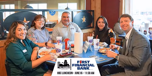 Hispanic Business Council Luncheon sponsored by First Financial Bank