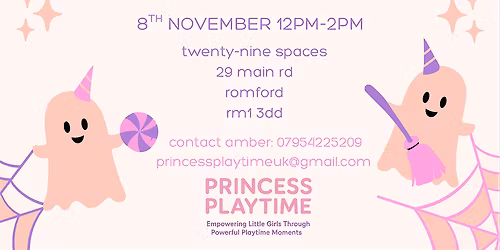 Princess Playtime Halloween Launch Party