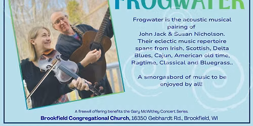 Frogwater Acoustic Duo