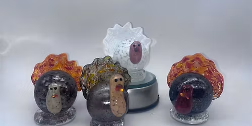 First Flight for Turkeys here at GAI: making turkeys will make your day!