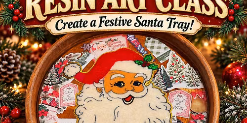 Santa tray class, November 8th @2pm