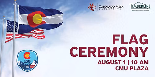 Colorado Day: 150-250 Flag Ceremony