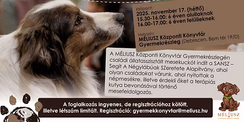 Csal\u00e1di \u00e1llatassziszt\u00e1lt mesekuck\u00f3