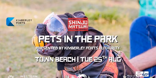 Shinju Matsuri Pets in the Park presented by KIMBERLEY PORTS AUTHORITY