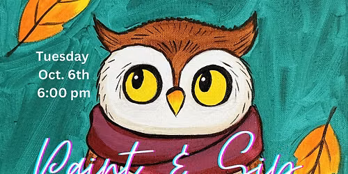 Autumn Owl Paint Party