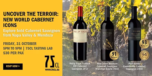 Uncover the Terrior: New World Cabernet Icons