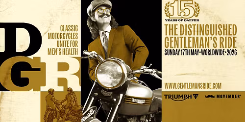 2026 Gentleman's Ride - Stockholm, Sweden