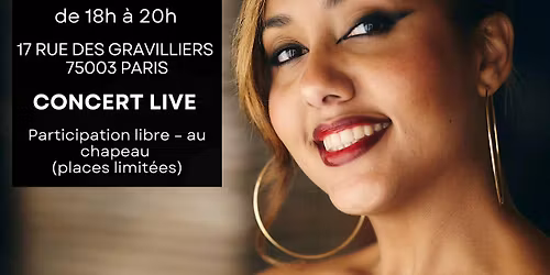 Concert Live at Kiff&Marais - Sarah M\u00e9dina