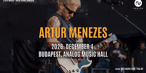 Artur Menezes || European Tour 2026 || Budapest