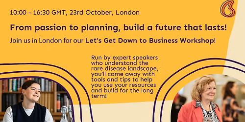 In-person workshop | Let's get down to business