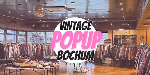 Peeces Vintage Pop-Up \u2022 Bochum \u2022 Vintage Kilo Sale