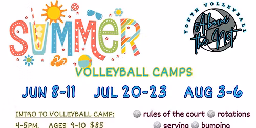 Merriam Summer (11-13) Beginner VB Camp