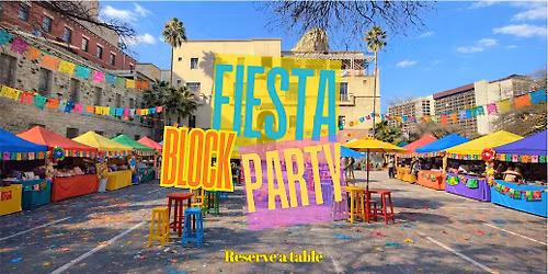 Fiesta Block Party Table for Four
