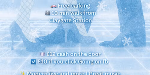 Xyro Dance Claygate - Winter Wonderland, White and Blue Ice Theme