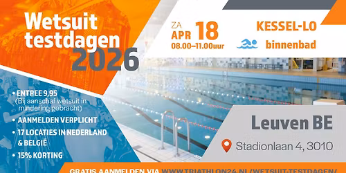 Wetsuit testdag, Leuven