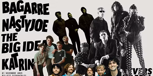 NEVERS \u00c0 VIF 2025 : BAGARRE + NASTYJOE + THE BIG IDEA + KATRINA