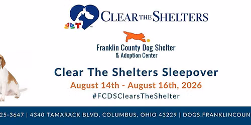 Clear the Shelters Sleepover
