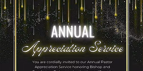Annual Appreciation Service