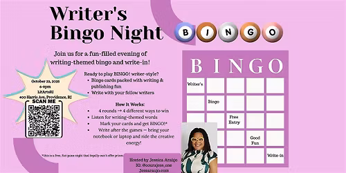 Writer's Bingo and Write-In