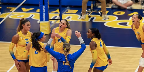 Virginia Tech Hokies at Pittsburgh Panthers Womens Volleyball at Fitzgerald Field House