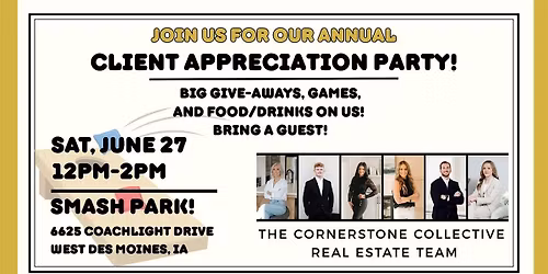 The Cornerstone Collective Client Appreciation Event