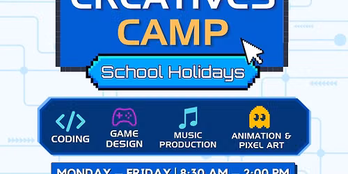Digital Creatives Camp - June\/July School Holidays